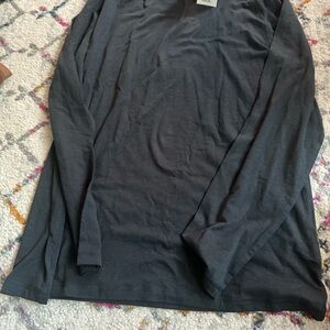 Men's Black Long Sleeve Shirt